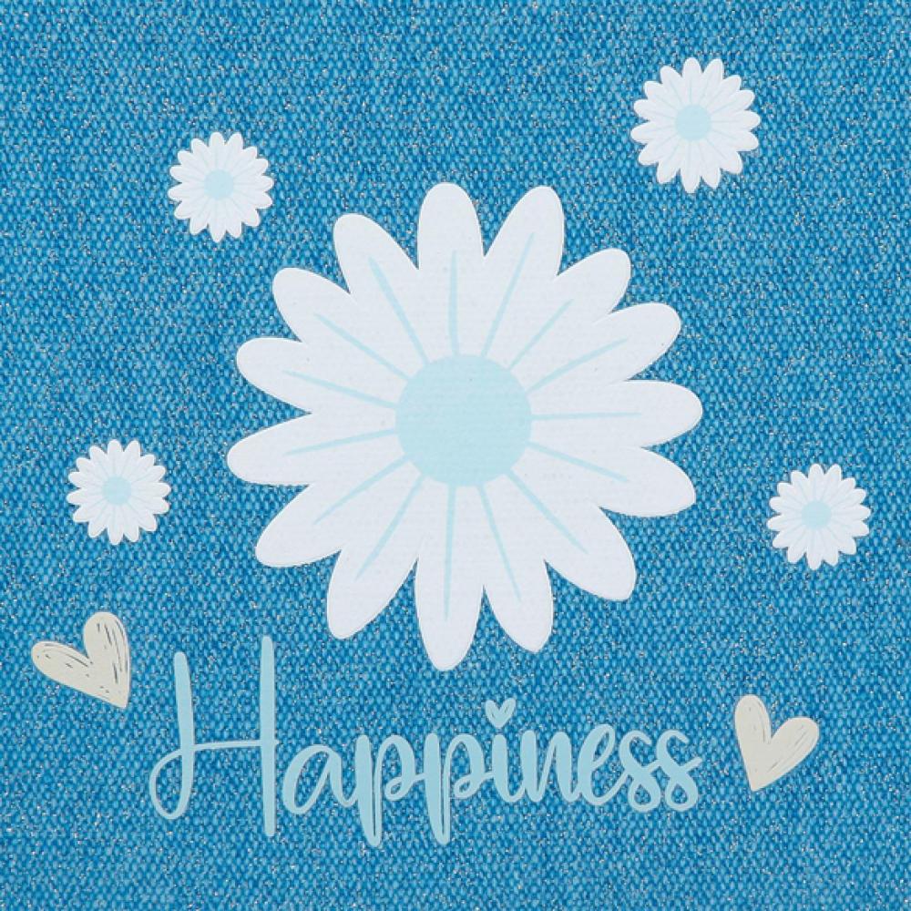 Torbica za devojčice Enso Happiness blue 99755 - pogled 5