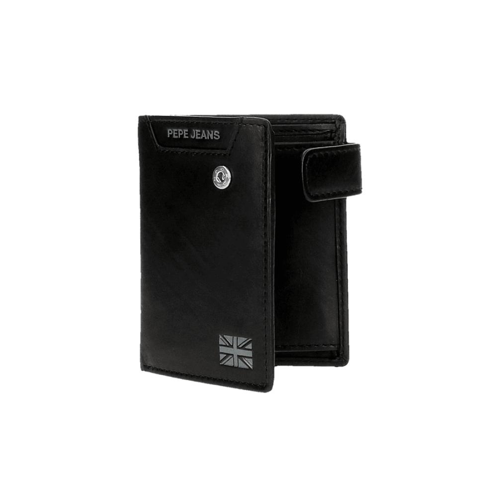 Kožni novčanik na preklop PJL Indiana black 75312 - pogled 5
