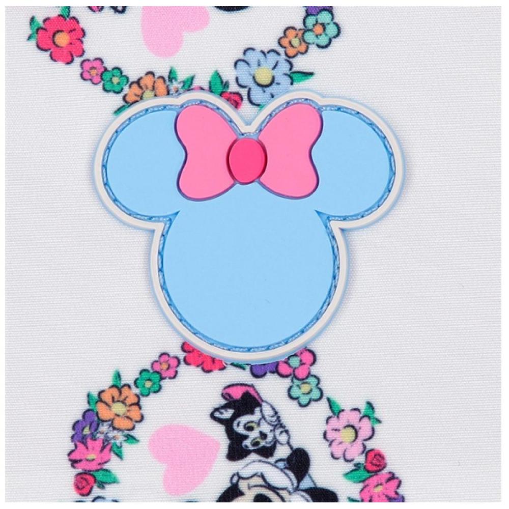 Srce torbica za devojčice Disney Minnie Flowers blue 43155 - pogled 5