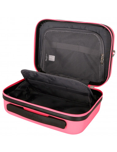 Kofer za šminku i kozmetiku Pepe Jeans Evelyn pink 60939 - pogled 5