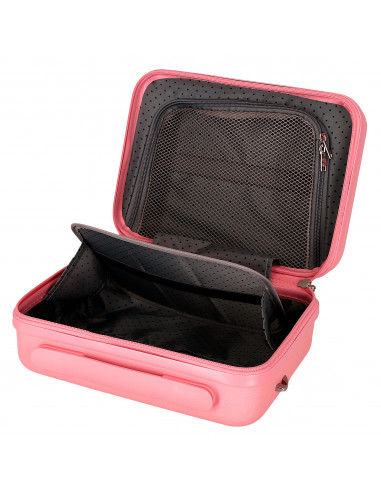 Dečiji tvrdi neseser - kofer Disney Minnie Happy To Be Me pink 43219 - pogled 5