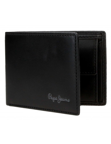 Muški kožni novčanik Pepe Jeans Luton black 73671 - pogled 5