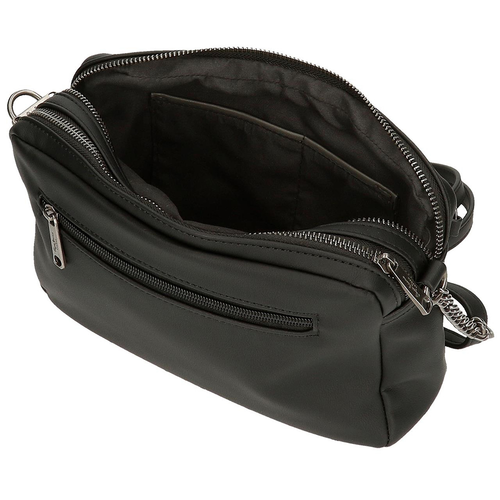 Pepe Jeans Ženska torba sa dva odeljka Piere black 71953 - pogled 5