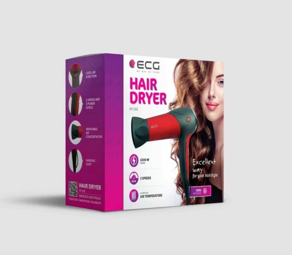 Fen za kosu ECG VV 112 - pogled 5