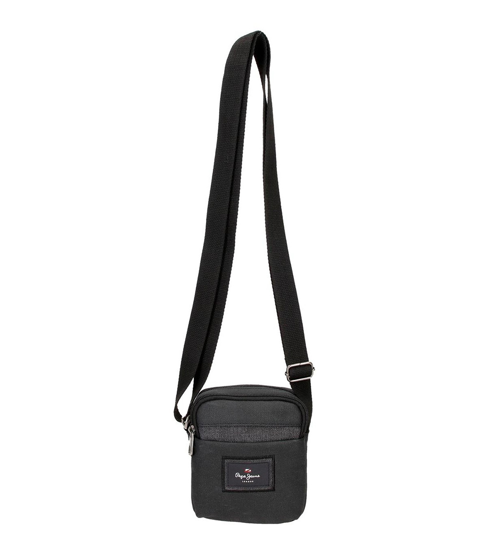 Pepe Jeans Muška torbica 15cm Court black 71351 - pogled 5