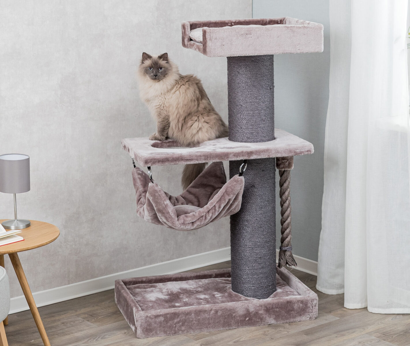 Igeaonica grebalica za velike mačke Ramon 133cm TRIXIE 44703 - pogled 5
