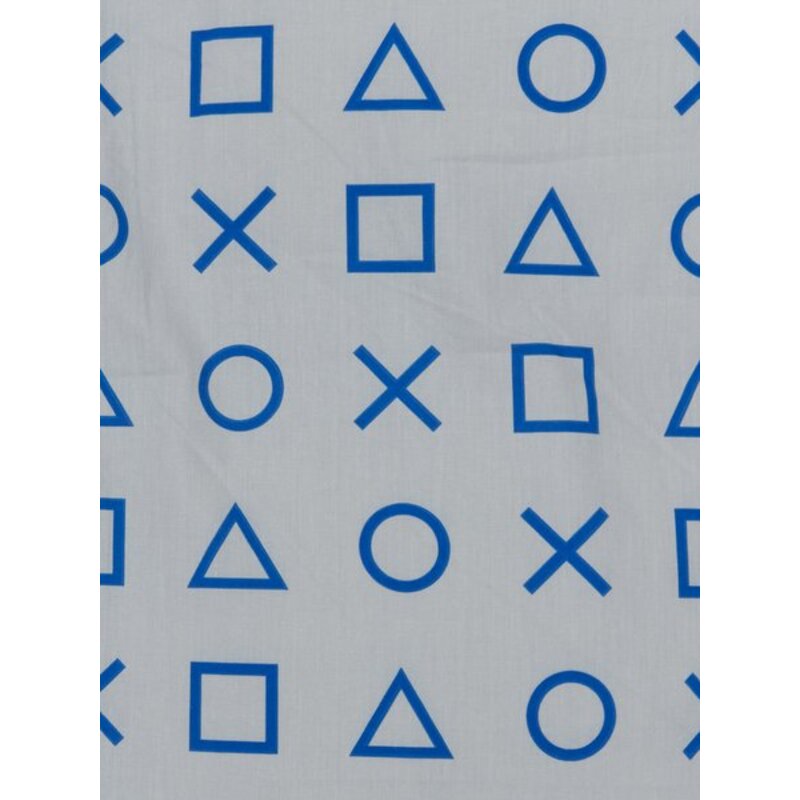 Dečija posteljina PLAYSTATION 140x200 plava Jastučnica i jorganska navlaka - pogled 5