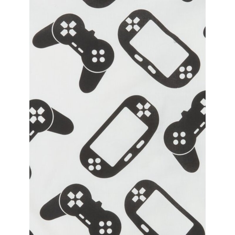 Dečija posteljina GAMER 140x200 crna Jastučnica i jorganska navlaka - pogled 5