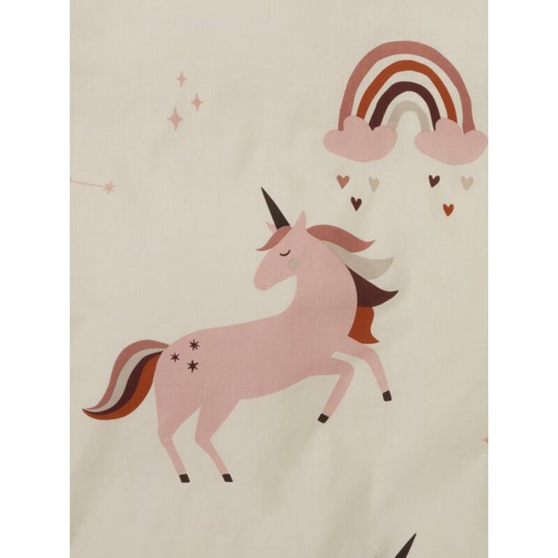 Dečija posteljina EIRUN 140x200 roze Jastučnica i jorganska navlaka - pogled 5