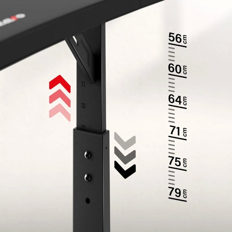Huzaro Hero 3.6 Crni Podesivi Gaming Sto 140x60cm - pogled 5