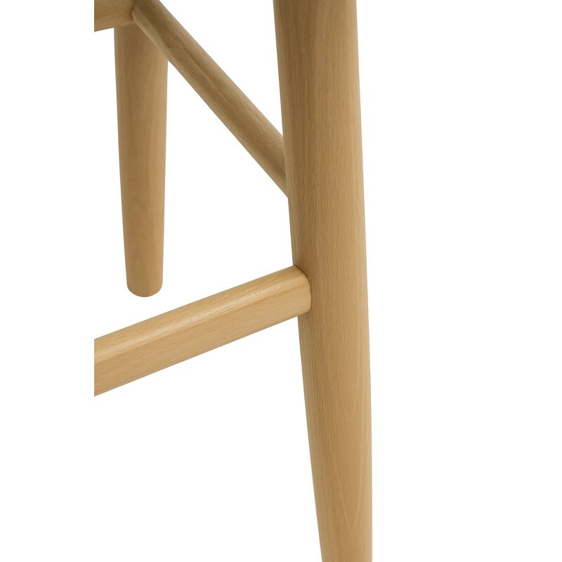 Barska stolica Marenza, drvena, boja natural - MPRO - pogled 5