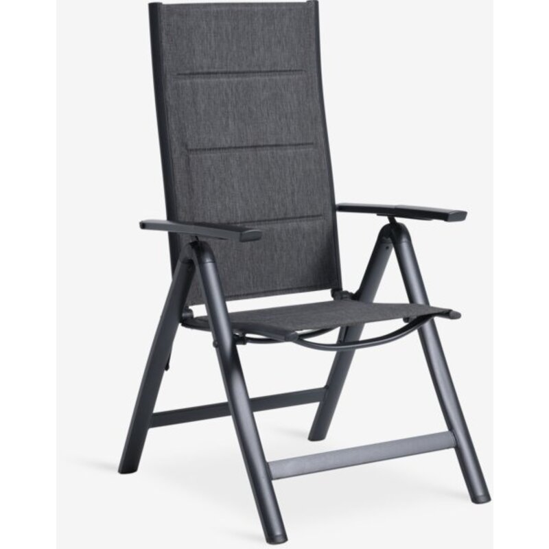 HAGEN baštenski sto D214 + 4 MYSEN stolice, sivo, aluminijum/DURAWOOD® - pogled 5