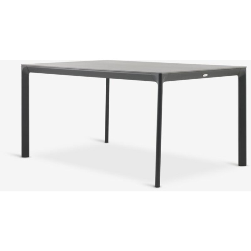 Baštenska garnitura KUMLA D150 sto + 4 GILJA stolice, sivi aluminijum i keramika - pogled 5
