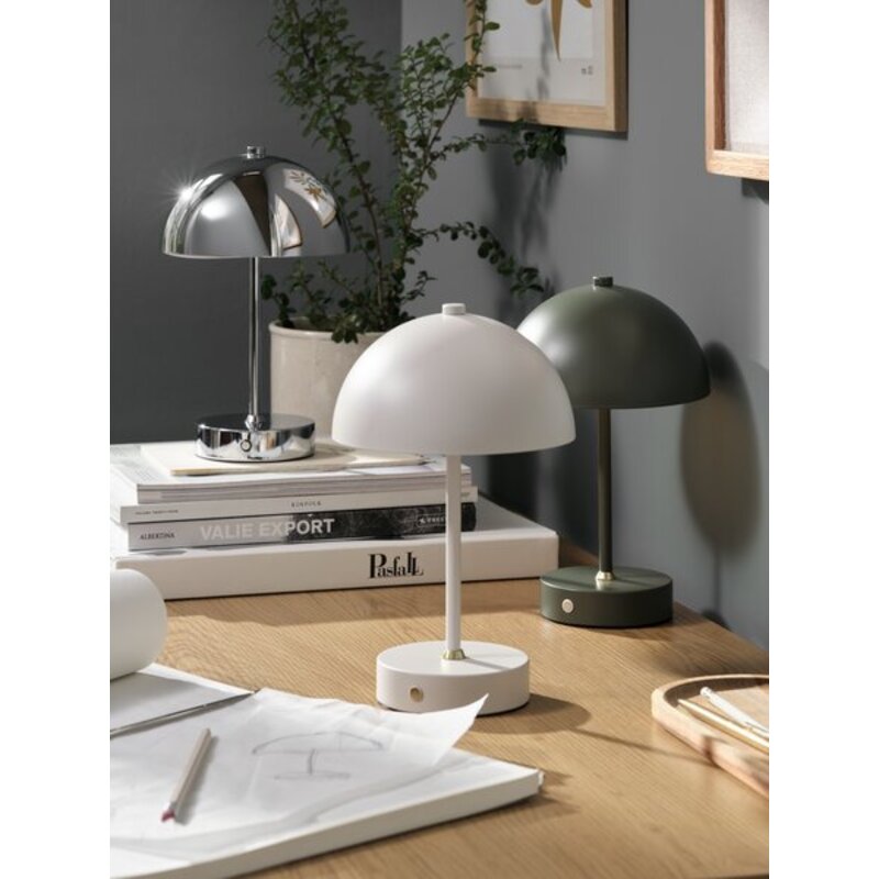 Lampa na baterije 16xV25cm Siva Na dodir Sa tajmerom - pogled 5