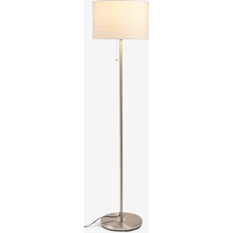 Podna lampa KRISTOF V145 bruš. čelik - pogled 5