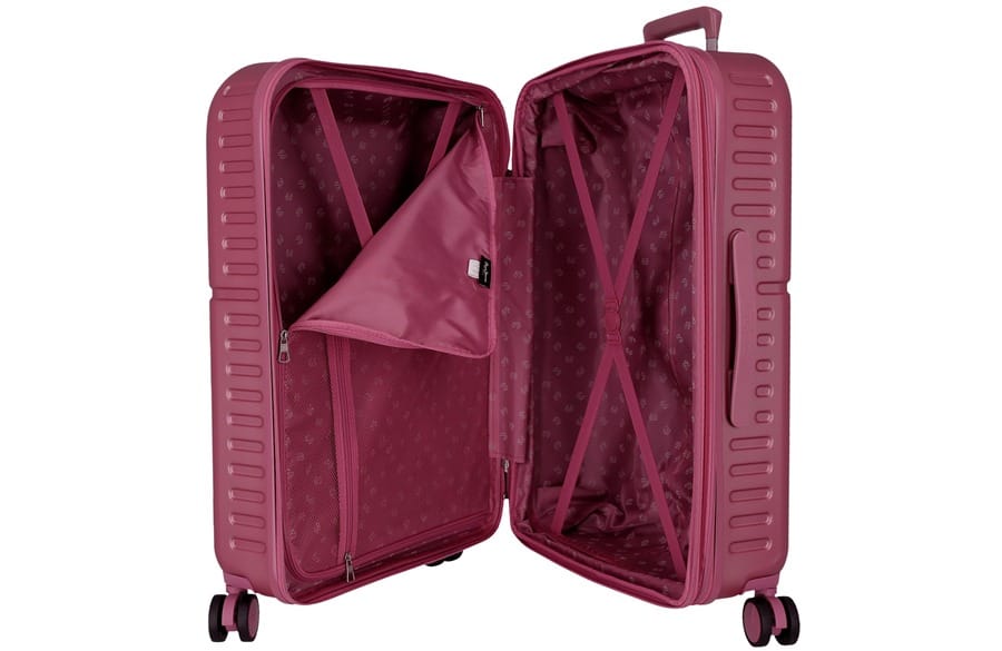 Koferi za putovanja 70cm i 55cm Pepe Jeans Accent bordeaux 76995 - pogled 5