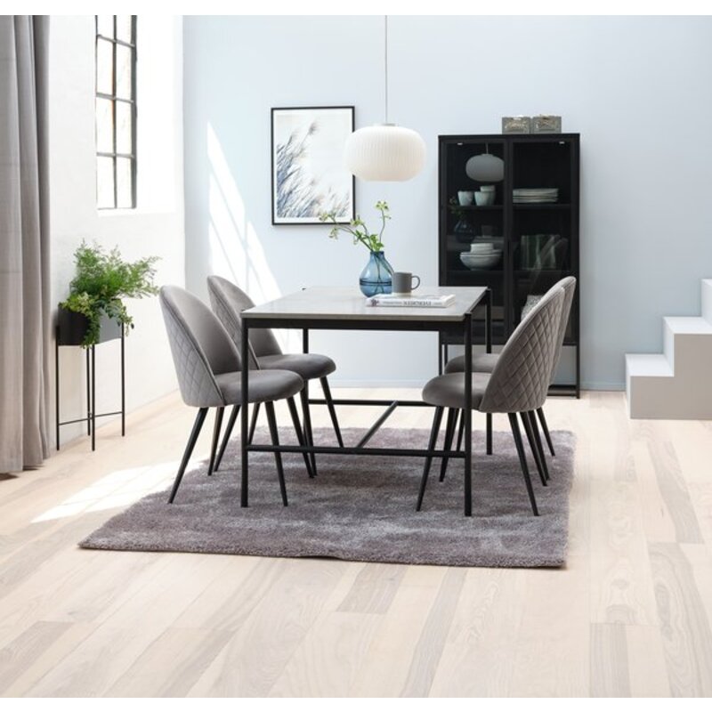 Tepih BIRK 160x230 siva - pogled 5