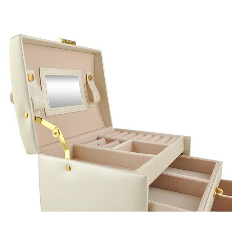 Soulima Kutija za Nakit Bež 12x14x17,5cm - pogled 5