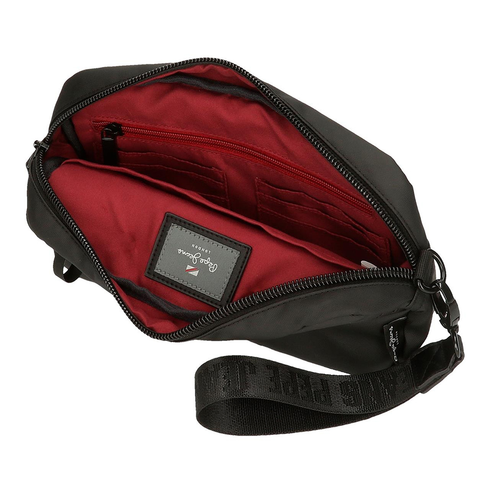 Muška torbica za ruku Pepe Jeans Hoxton black 73441 - pogled 5