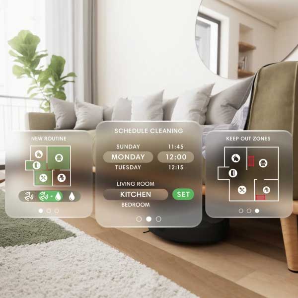iRobot Roomba® Plus 415 Combo Robot usisivač i perač podova + AutoWash™ baza White - pogled 5