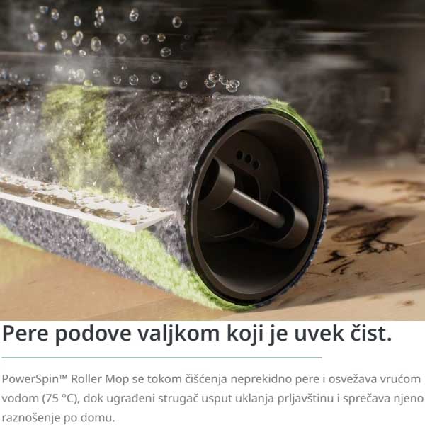 iRobot Roomba Max 775 Combo robot usisivač i perač podova + AutoWash baza White - pogled 5