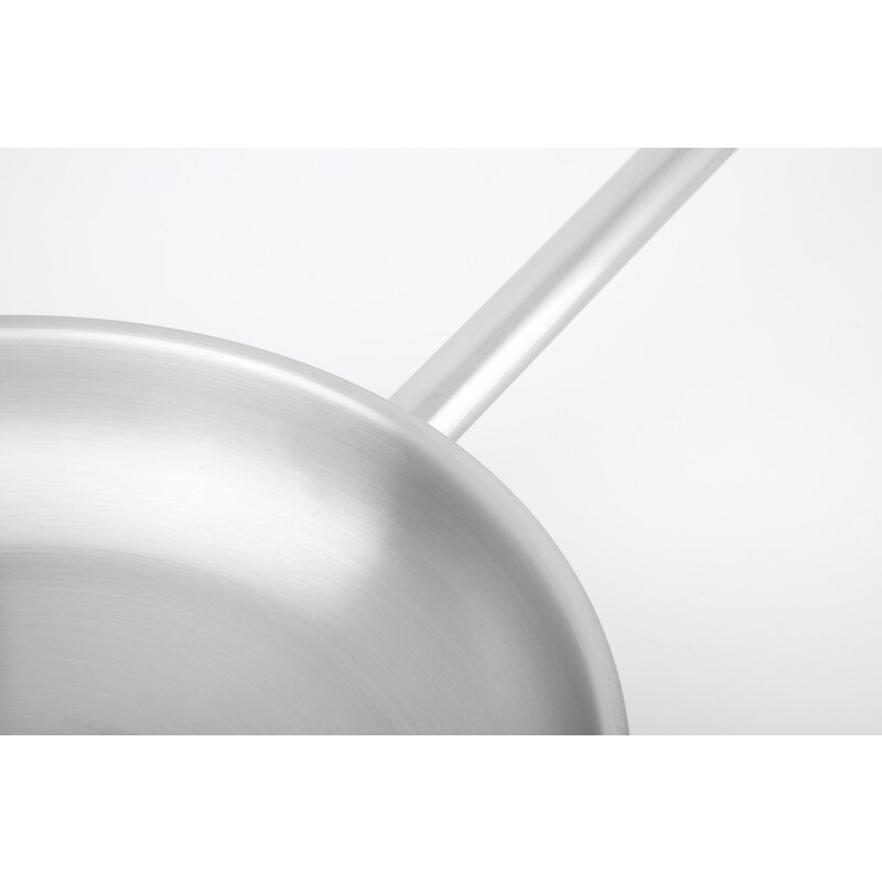 Profesionalni wok tiganj od nerđajućeg čelika (Inox) Ø30cm – Indukcija M-Pro - pogled 5
