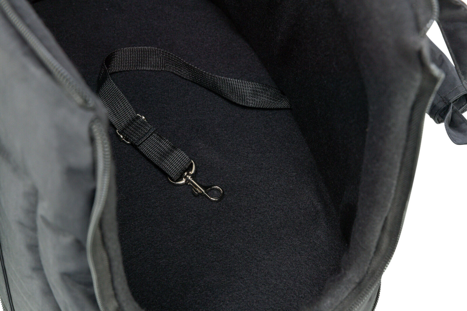 Torba za nošenje malih pasa do 7kg Riva black TRIXIE 28822 - pogled 5