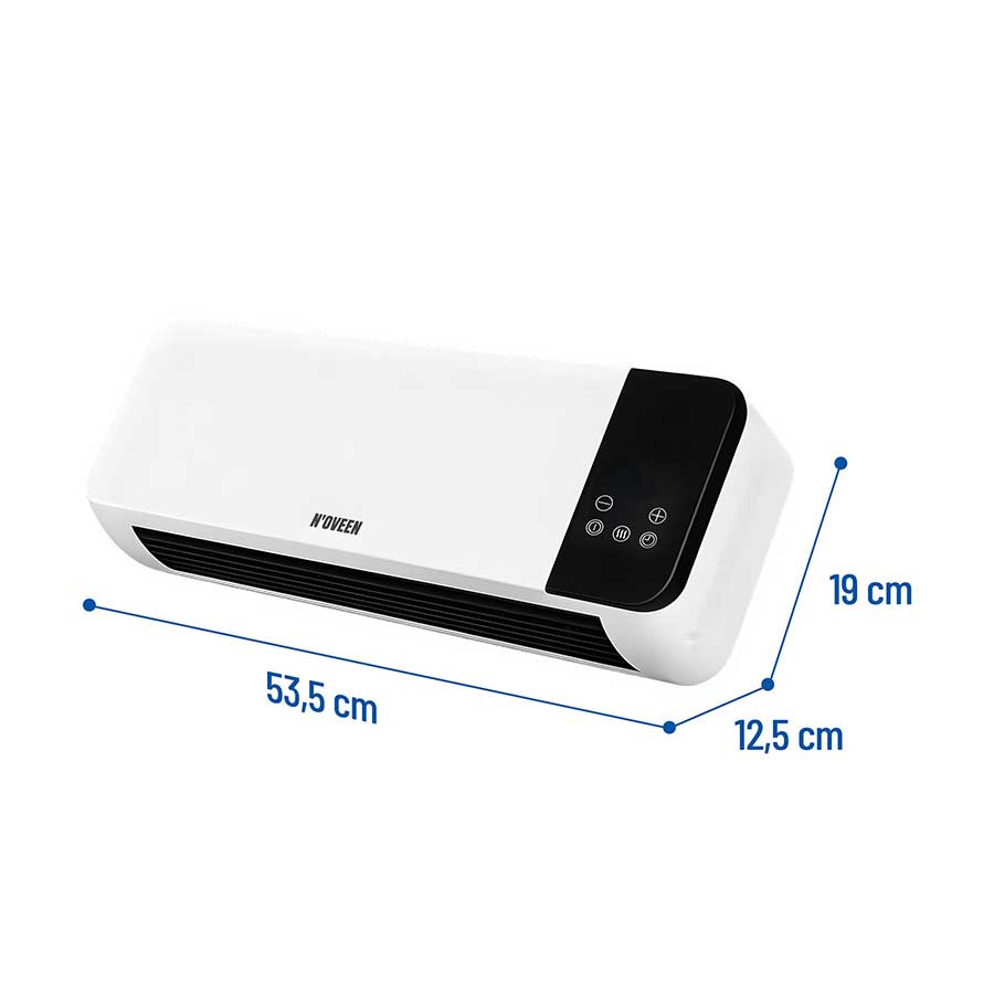 Zidna grejalica Noveen HC1200 LED 2000W Sa ventilatorom - pogled 5