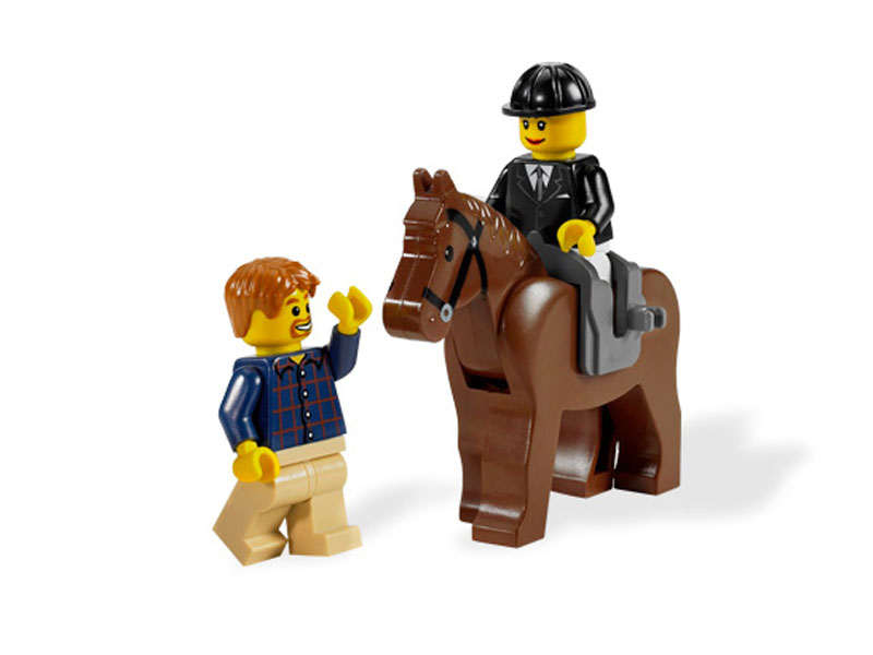 LEGO® City Džip sa prikolicom za konja LE7635 - pogled 5