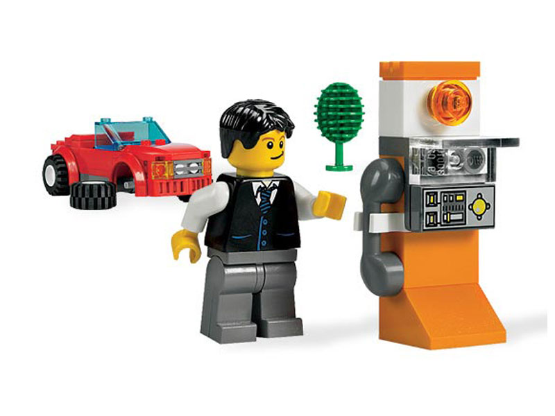 LEGO® City Sportski Auto LE8402 - pogled 5