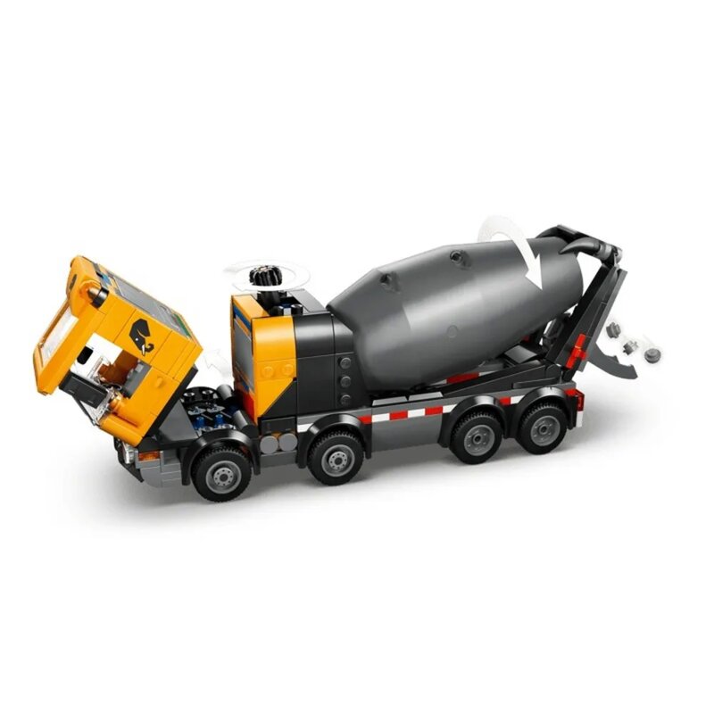LEGO® City Kamion mešalica za cement 60478 - pogled 5