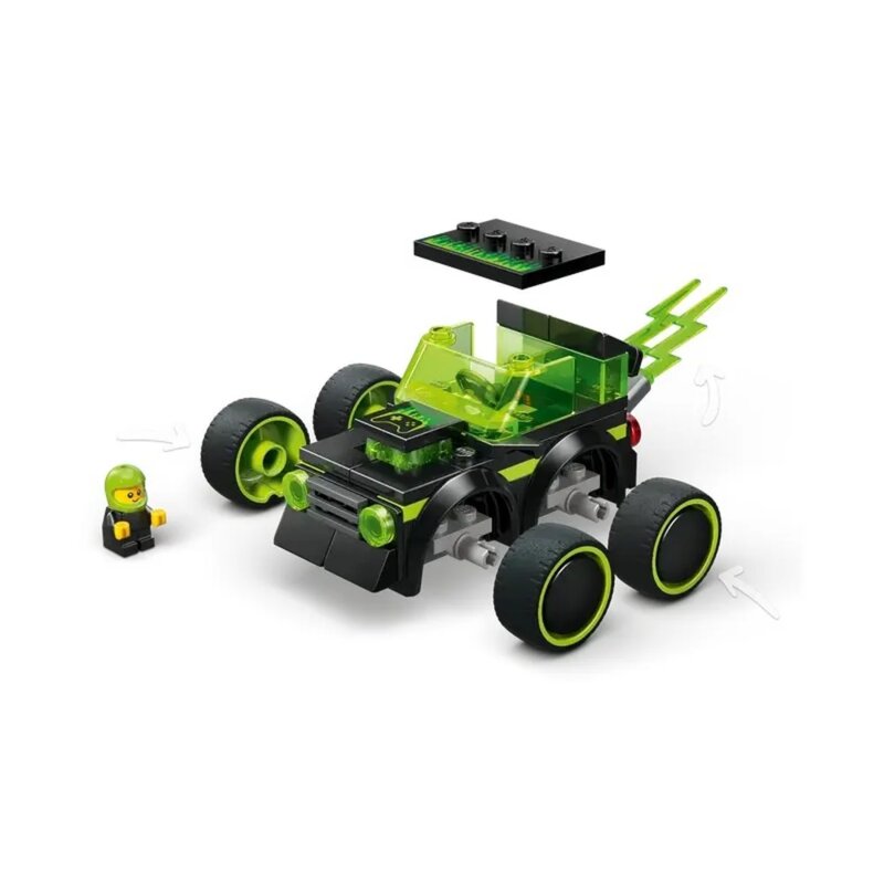 LEGO® City Rides Trkački auto – Gaming Race Car (60484) - pogled 5