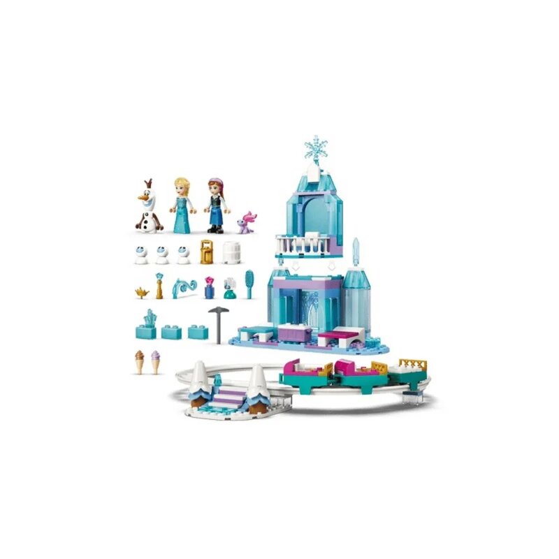LEGO Disney Princess Elzin ledeni dvorac i sanke 43281 - pogled 5