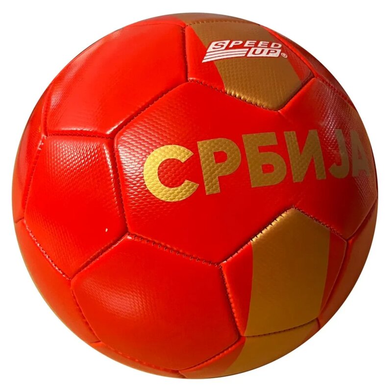 SPEED UP Fudbalski set Srbija – lopta br. 5, štitnici, pumpa i torba - pogled 5