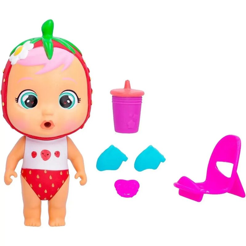 Cry Babies Magic Tears Mini Beach Babies lutka sa priborom za plažu - pogled 5