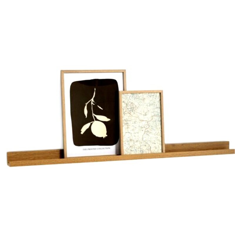 Zidna polica 115x7cm Boja hrasta - pogled 5