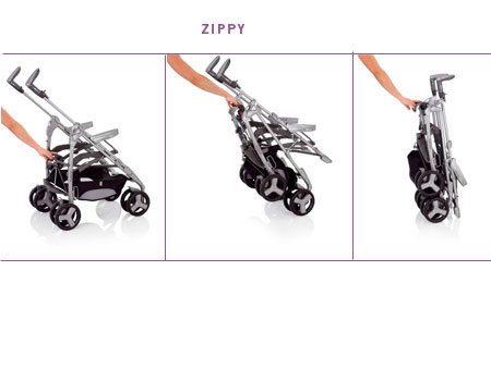 Inglesina kišobran kolica Zippy Inkiostro AG40C9INK - pogled 5