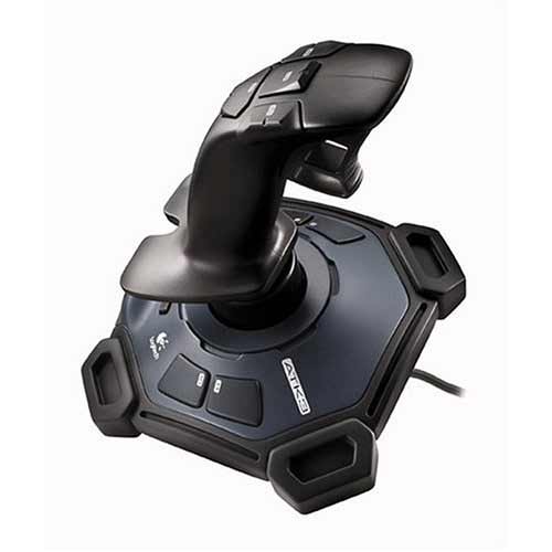 Logitech® Attack™ 3 - džojstik - pogled 5