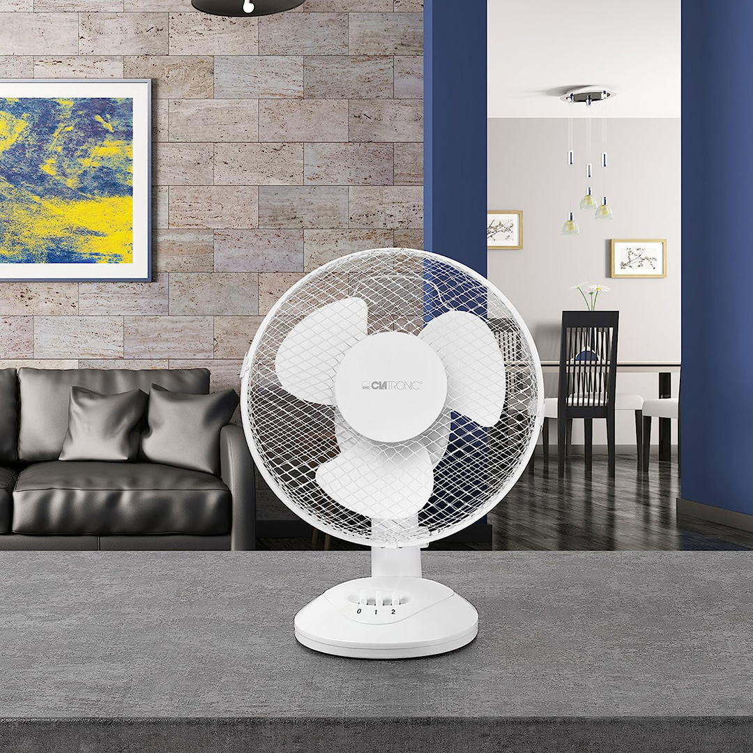 CLATRONIC Stoni ventilator VL3601C beli - pogled 5