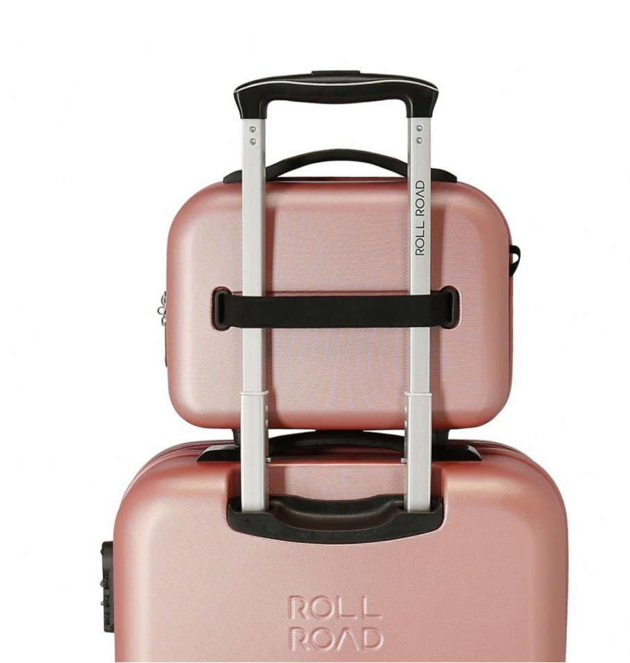 Kofer za šminku - beauty case Roll Road India orchid pink 50839 - pogled 5
