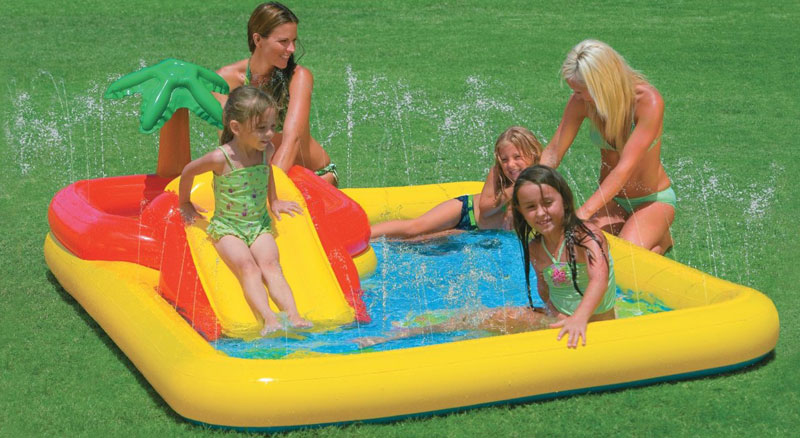 Intex Vodeni Park sa Toboganom 254 x 196 x 79 cm - pogled 5