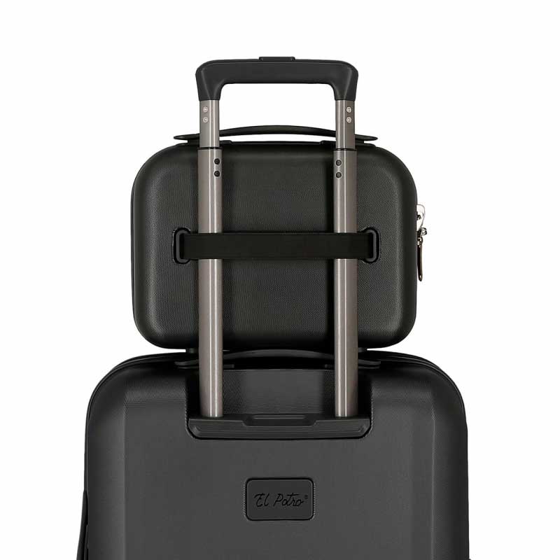 Kozmetički neseser kofer El Potro Vera black 53339 - pogled 5