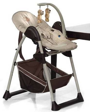 Hauck Stolica za hranjenje/ležaljka Sit&Relax Zoo brown 665107 - pogled 5