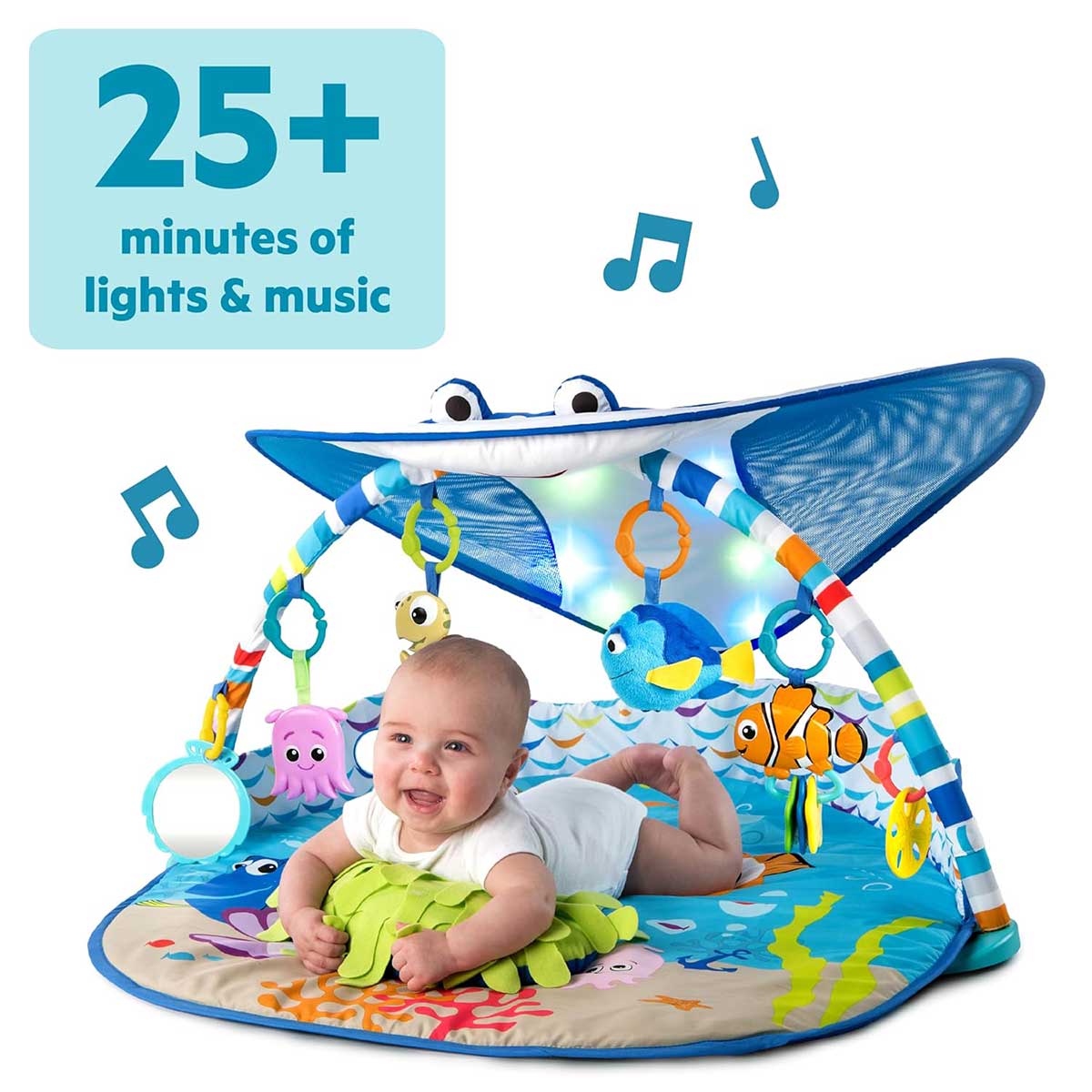 Disney Baby Finding Nemo Mr. Ray Aktiviti gimnastika za bebe 11095 - pogled 5