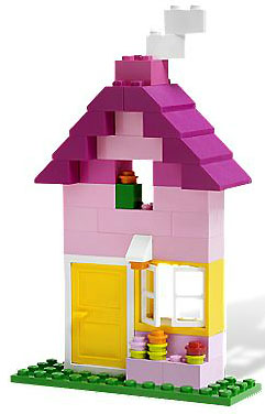 LEGO® Bricks and More Kocke - Ružičasta Kutija Kocaka LE5585 - pogled 5