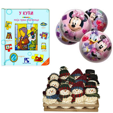 Novogodišnji Poklon Paketić Za Devojčice 1-3 godine 1 - pogled 5