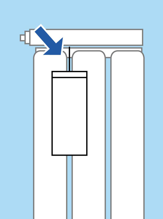 Posuda za hidriranje vazduha za radijator - pogled 5