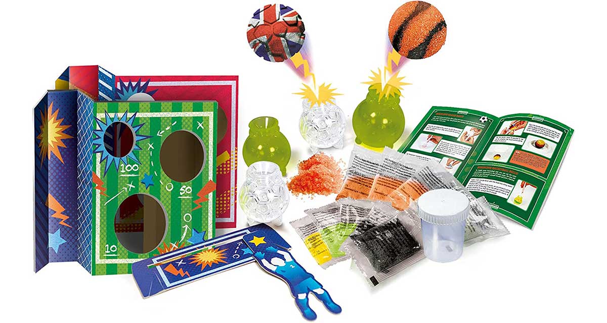 CLEMENTONI Mini naučna laboratorija za ljubitelje sporta Sport Balls Soccer Set CL61521 - pogled 5