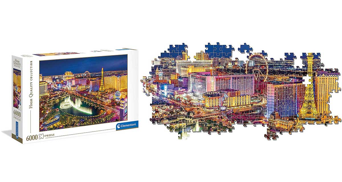 Clementoni Puzzle Las Vegas 6000 delova HQC CL36528 - pogled 5