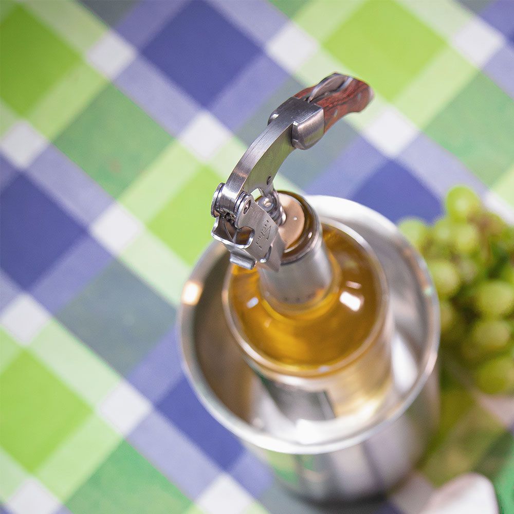 Profesionalni multifunkcionalni otvarač za vino Cilio Legno - pogled 5